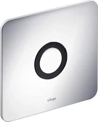 Viega Abdeckplatte 8355.8 in 150x140mm Glas klar/hellgrau