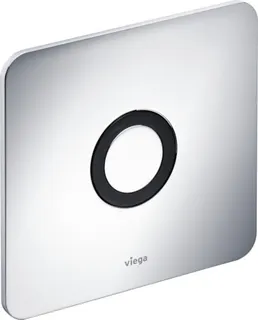 Viega Abdeckplatte 8355.8 in 150x140mm Glas klar/hellgrau