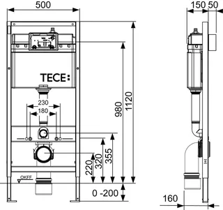 TECEbase WC-Set 9.400.000 bestehend aus WC-Modul und Base Bet.-Platte 2-Mengen – Bild 3
