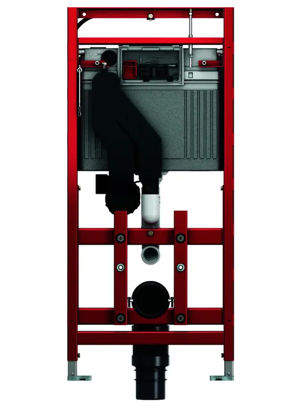 TECElux WC-Modul 400 Bauhöhe 1120 mm höhenverstellbar, mit Geruchsabsaugung