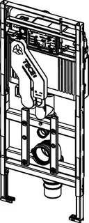 TECElux WC-Modul 400 Bauhöhe 1120 mm höhenverstellbar, mit Geruchsabsaugung – Bild 4