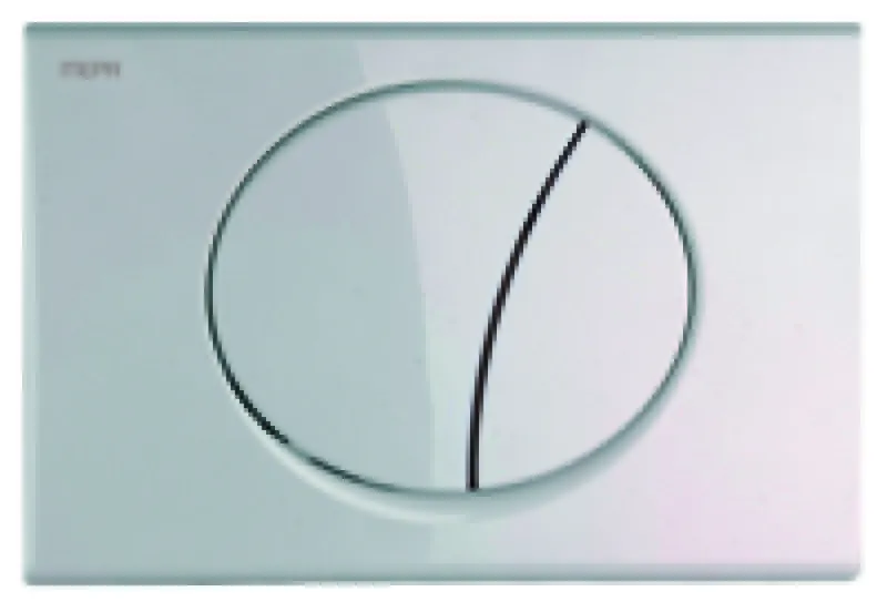 WC-Betätigungsplatte MEPA Ellipse 2-M Kunststoff Weiß