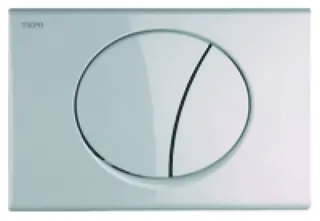 WC-Betätigungsplatte MEPA Sun 2-M Kunststoff Weiß