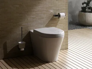 TOTO MH Stand-WC CW163Y tief, Back-to- wall 39x62,4x41cm weiß – Bild 3