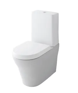 TOTO MH Stand-WC CW161Y tief mit Tornado-Flush, Abgang waagrecht weiß