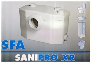 SFA SaniPro XR Hebenalage zum Anschluss an WC, WT, Dusche und Bidet