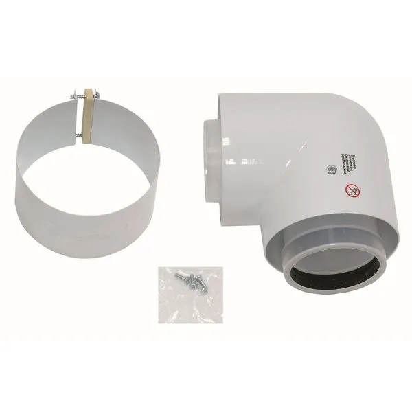 Vaillant Bogen 87 Gr 1 Stück 80/125 mm PP