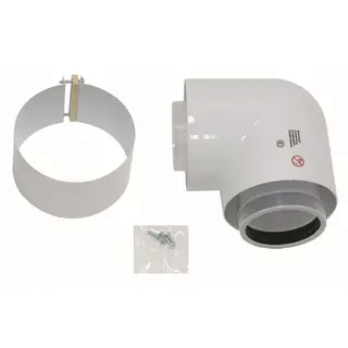 Vaillant Bogen 87 Gr 1 Stück 80/125 mm PP