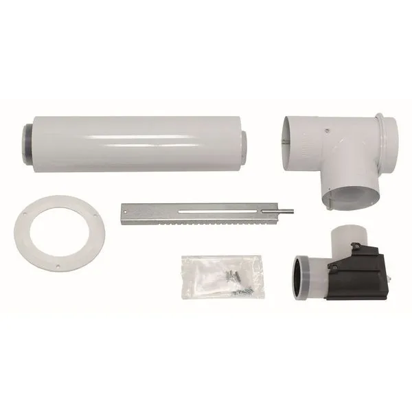 Vaillant Basis-Anschluss-Set 80/125 mm konzentrisch für Schachtabgas DN 80 PP