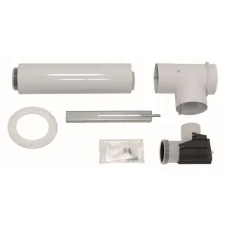 Vaillant Basis-Anschluss-Set 80/125 mm konzentrisch für Schachtabgas DN 80 PP