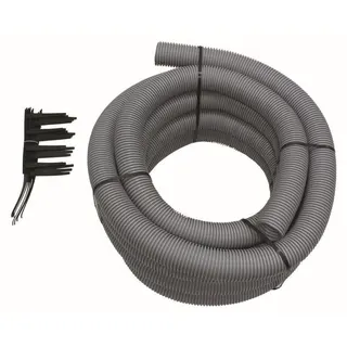 Vaillant flex, Abgas-System DN 80 PP 15 m flexibles Rohr 7 Abstandhalter