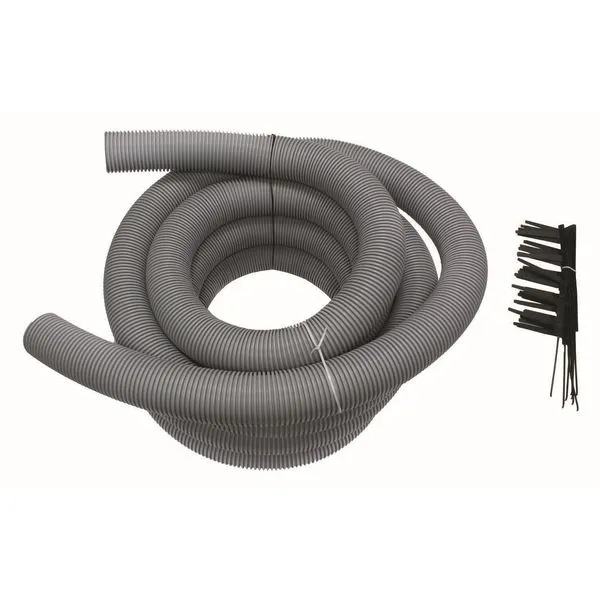 Vaillant flex, Abgas-System DN 100 PP 15 m flexibles Rohr 7 Abstandhalter