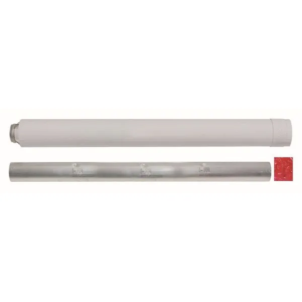Vaillant Verlängerung 60/100 mm konzentrisch 1,0 m isoliert Aluminium
