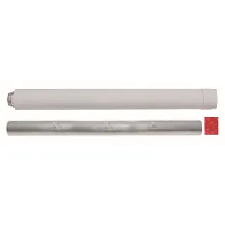 Vaillant Verlängerung 60/100 mm konzentrisch 1,0 m isoliert Aluminium