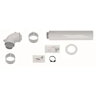 Vaillant Basis-Anschluss-Set 60/100 mm PP an konzentrisch LAS-Systeme im Schacht
