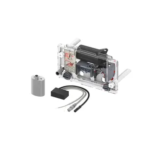 TECE Planus WC-Fernauslösung kabelgebund. Elektrotaster, 6 V-Batterie