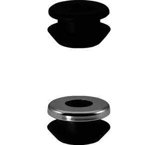 Urinal-Verbinder weiß mit Rosette Zulauf-d 20,0 mm Nr.180184