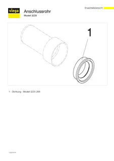 Viega Anschlussstutzen 3229 in 65x50x130mm Kunststoff weiss – Bild 4