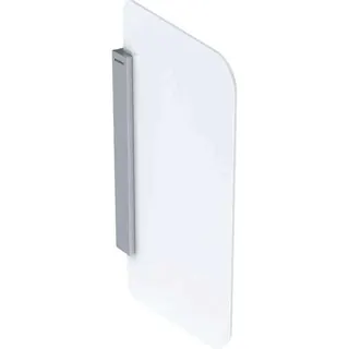 Geberit Urinaltrennwand Glas rechteckig weiß – Bild 2
