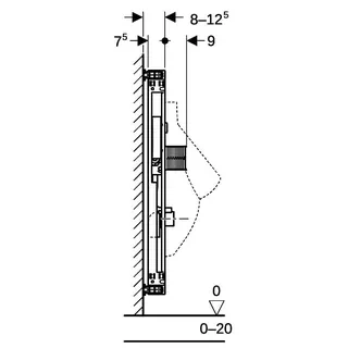 Geberit Kombifix Urinal-Montageelement f.verd.Urinalst.112-130cm 457.689.00.1 – Bild 5