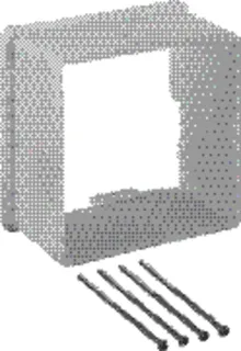 Geberit Bauschutz-Verlängerung zur Ver- längerung des Rohbau-Set, 115.832.00.1