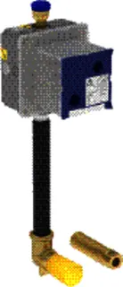 Geberit Rohbauset f.Urinale Preda und Selva, zu Urinalsteuerung, 116.005.00.1