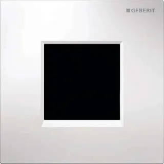Geberit UR-Strg. mit elektronischer Spülausl. Netz, Abdeckplatte Typ 30 weiß – Bild 2