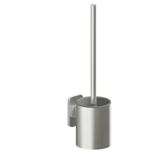LEH WC-Bürstenhalter m. Bürste Evolution 115x89x368 matt gebü./weiß, Bürste schw.