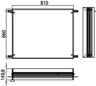 Emco Einbaurahmen prestige2 00008 für 9897XXX23/53/64/66 – Bild 2