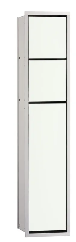 Emco WC-Modul asis 150 27450 Unterputz 809 mm alu/optiwhite