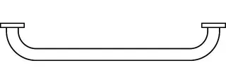 Ideal Standard Wannengriff IOM 350mm, Chrom – Bild 2