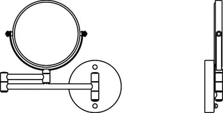 Ideal Standard Kosmetikspiegel IOM, Chrom – Bild 3
