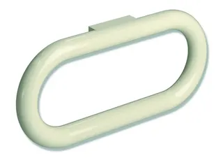HEWI Handtuchring Ser 477 d:28mm, schwenkbar reinweiß