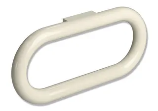 HEWI Handtuchring Ser 477 d:28mm, schwenkbar reinweiß – Bild 2