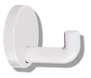 HEWI Wandhaken Ser 477, d:60mm reinweiß – Bild 2