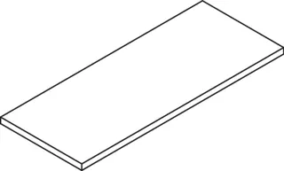 HEWI Glasplatte Ser 477 aus Klarglas, 287mm breit – Bild 4