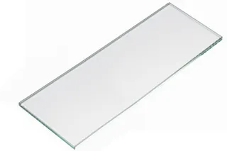 HEWI Glasplatte Ser 477 aus Klarglas, 407mm breit
