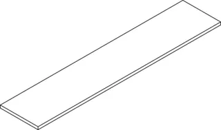 HEWI Glasplatte Ser 477 aus Klarglas, 557mm breit – Bild 4