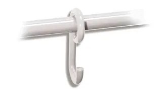 HEWI Haken Ser 477 verschiebbar, auf Stange d:33mm anthrazitgrau – Bild 2