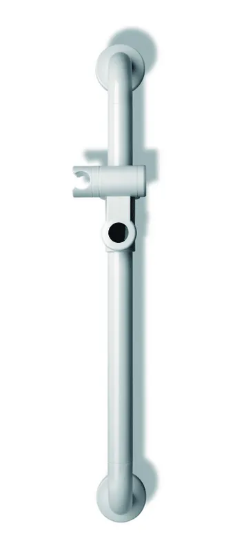 HEWI Brausehalterstange Ser 477, AM:600mm, BA1.1 reinweiß