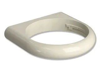 HEWI Halter Ser 477, T:140mm reinweiß – Bild 2