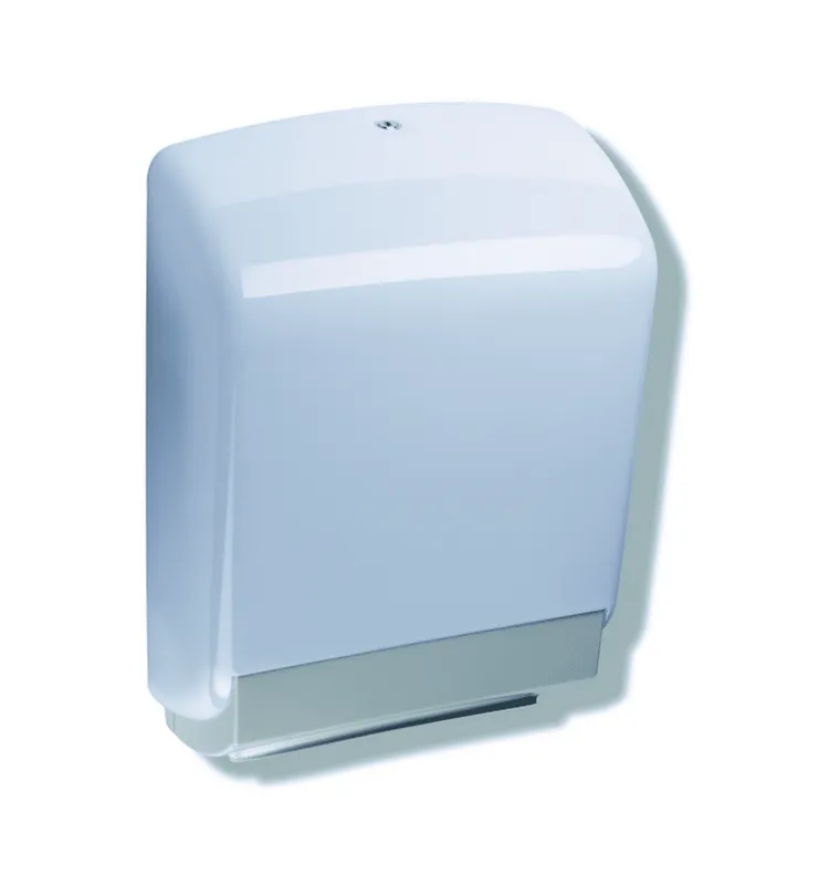 HEWI Papierhandtuchspender Ser 477 für ca. 450 St. Papier reinweiß