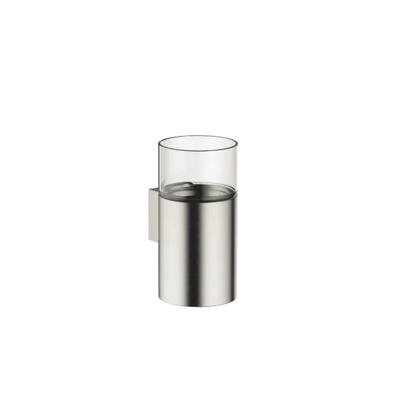 Dornbracht Glashalter, Wandmodell SERIENNEUTRAL 83400979 Platin gebürstet