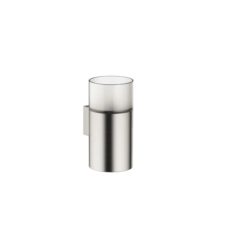 Dornbracht Glashalter, Wandmodell SERIENNEUTRAL 83401979 Platin gebürstet