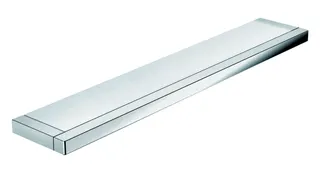 HEWI Ablage Sys 100, chrom, B:600mm, Platte Glas satiniert