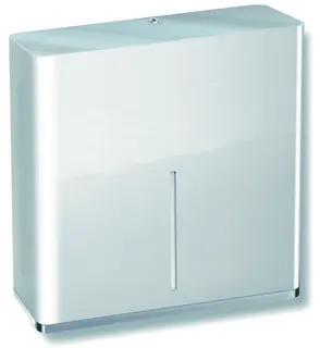 HEWI WC-Großrollenhalter, Edelstahl, weiß besch., 1 WC-Großrolle