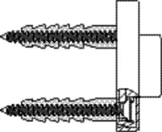 HEWI Befestigungsmaterial, Ros.-Bef. f. Vorhangstangen