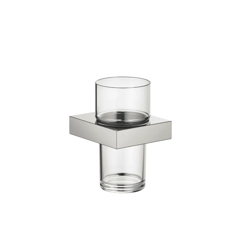 Dornbracht Glashalter, Wandmodell SERIENSPEZIFISCH 83400780 Platin