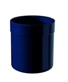 HEWI Polyamidbecher Ser 477 flachbodig stahlblau