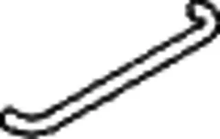 HEWI Handtuchhalter Ser 477, AM:457 o. Rosetten lichtgrau – Bild 5